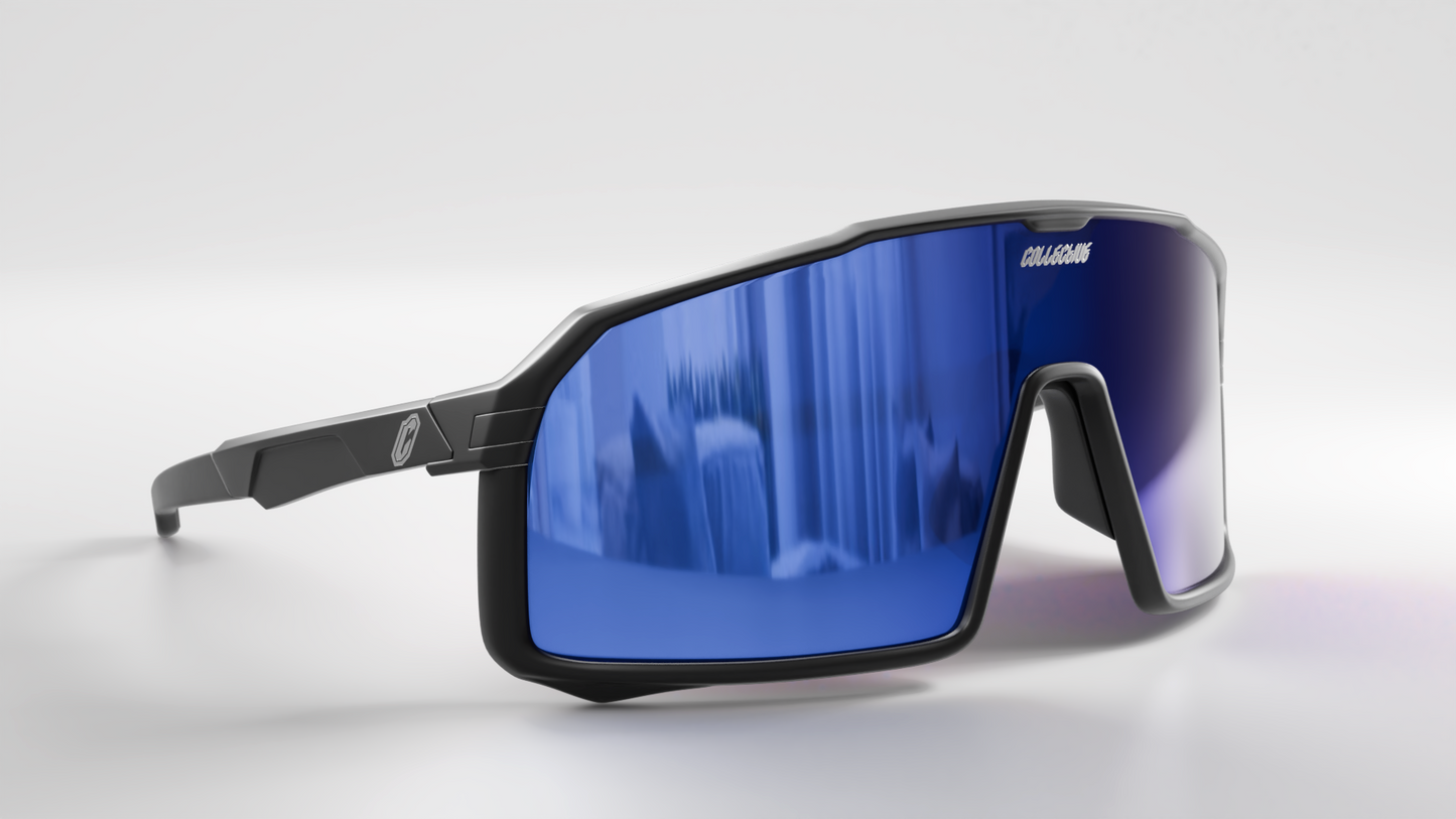 Collective Epsilon Sunglasses - Black/Blue