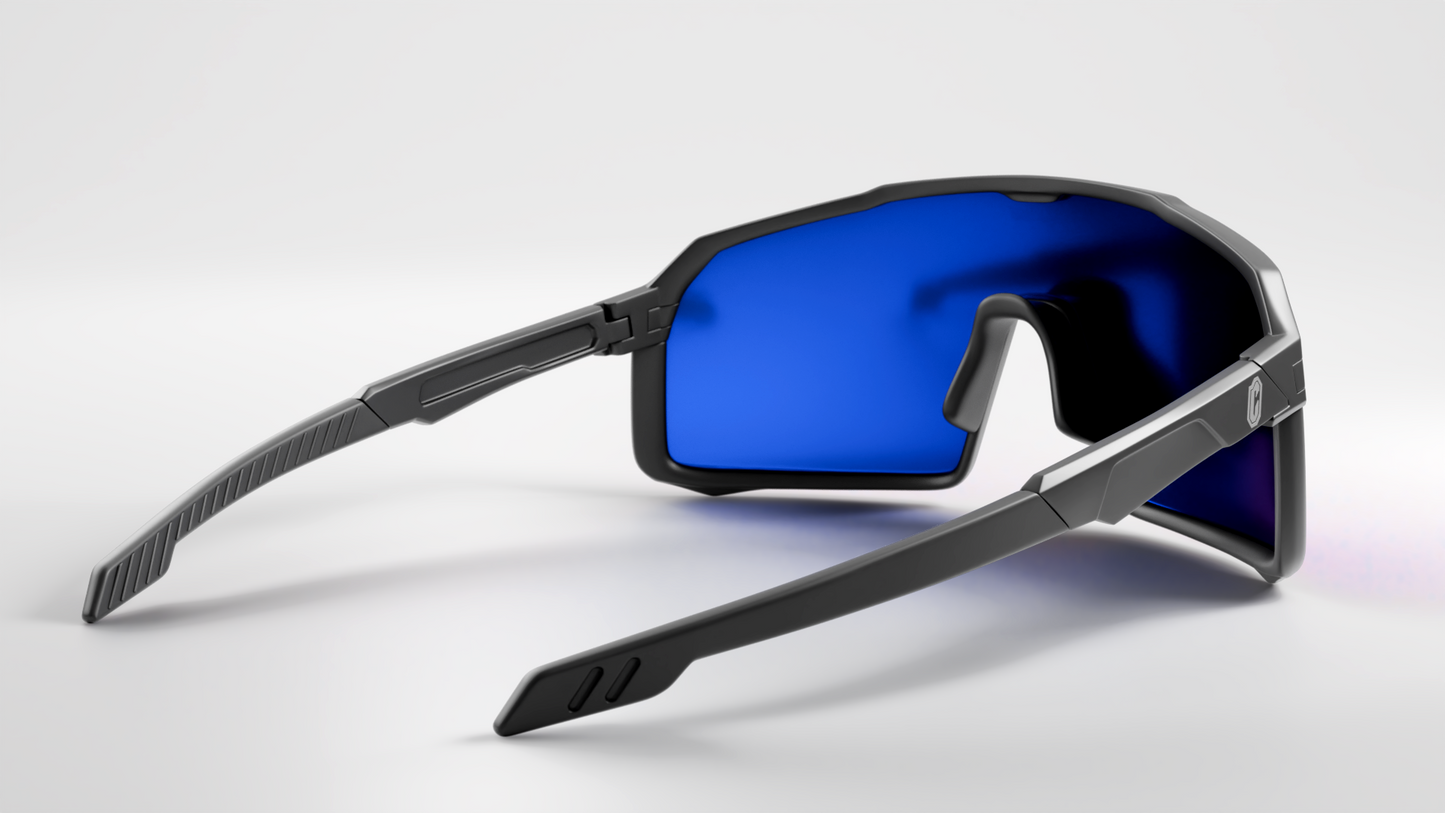 Collective Epsilon Sunglasses - Black/Blue