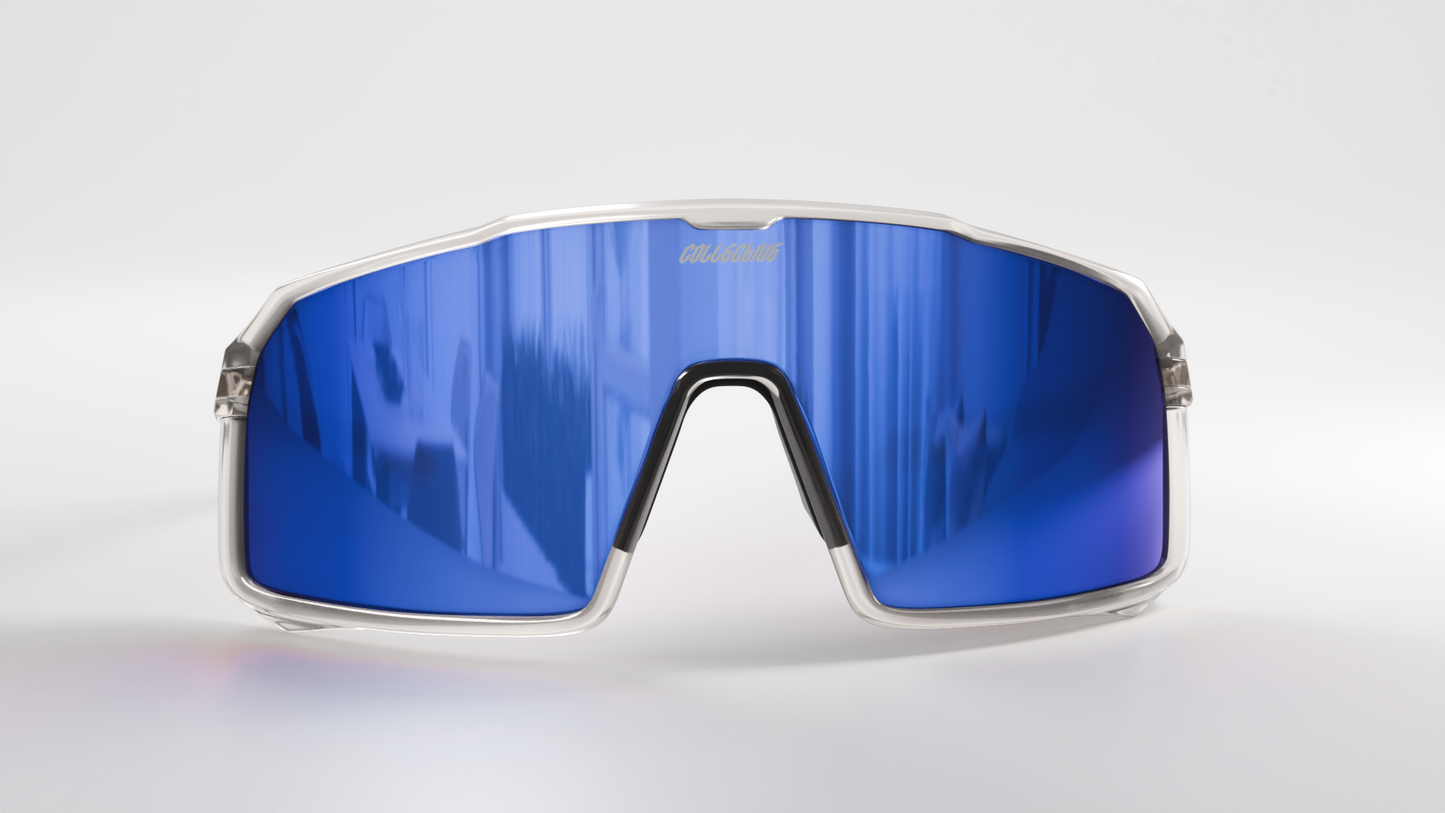 Collective Epsilon Sunglasses - Clear/Blue