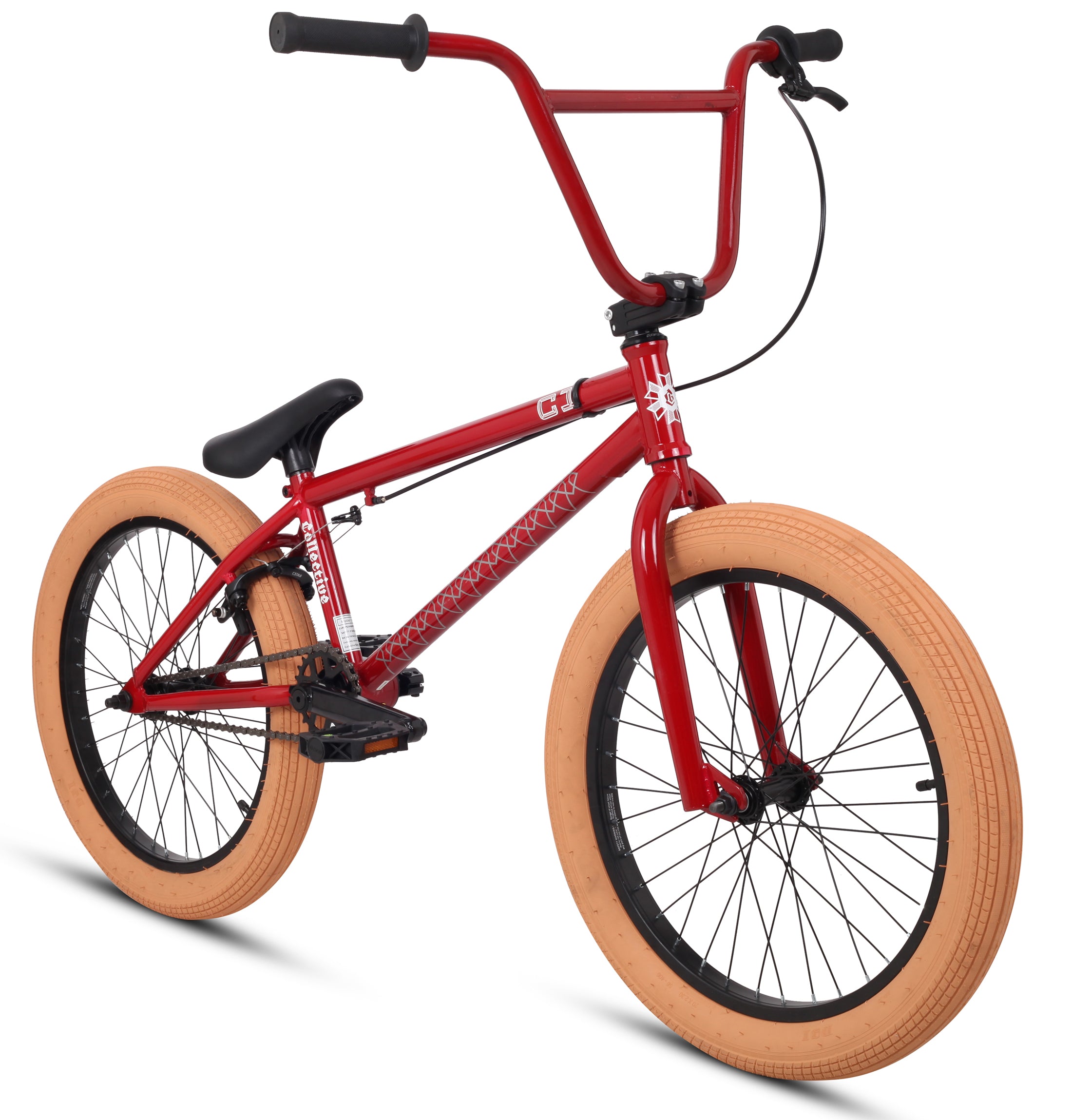 Bmx best sale red bike